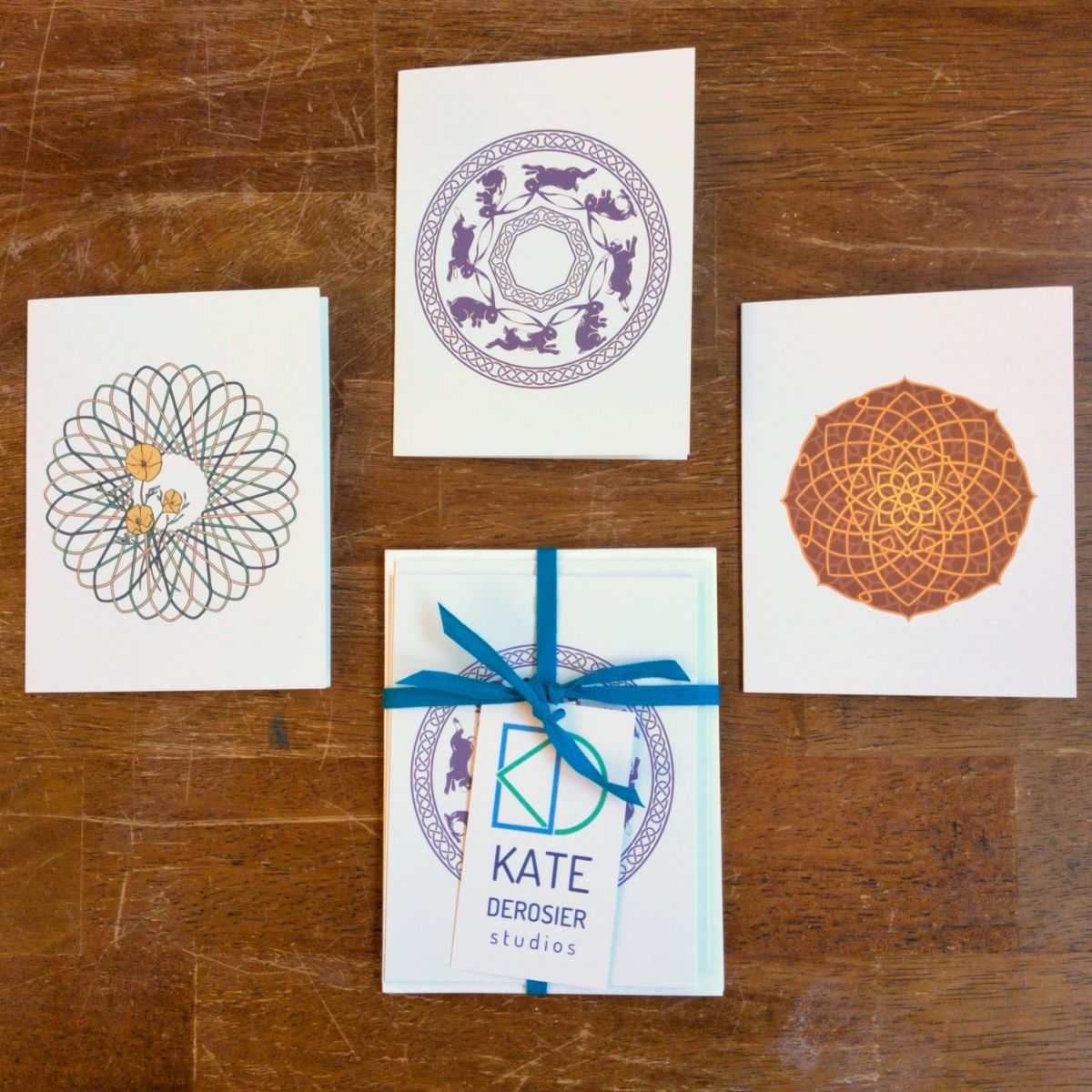 Mandala greeting card set